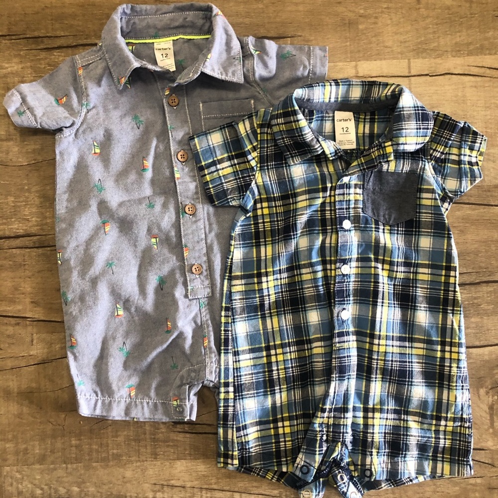 Carter’s baby boys summer one piece outfits